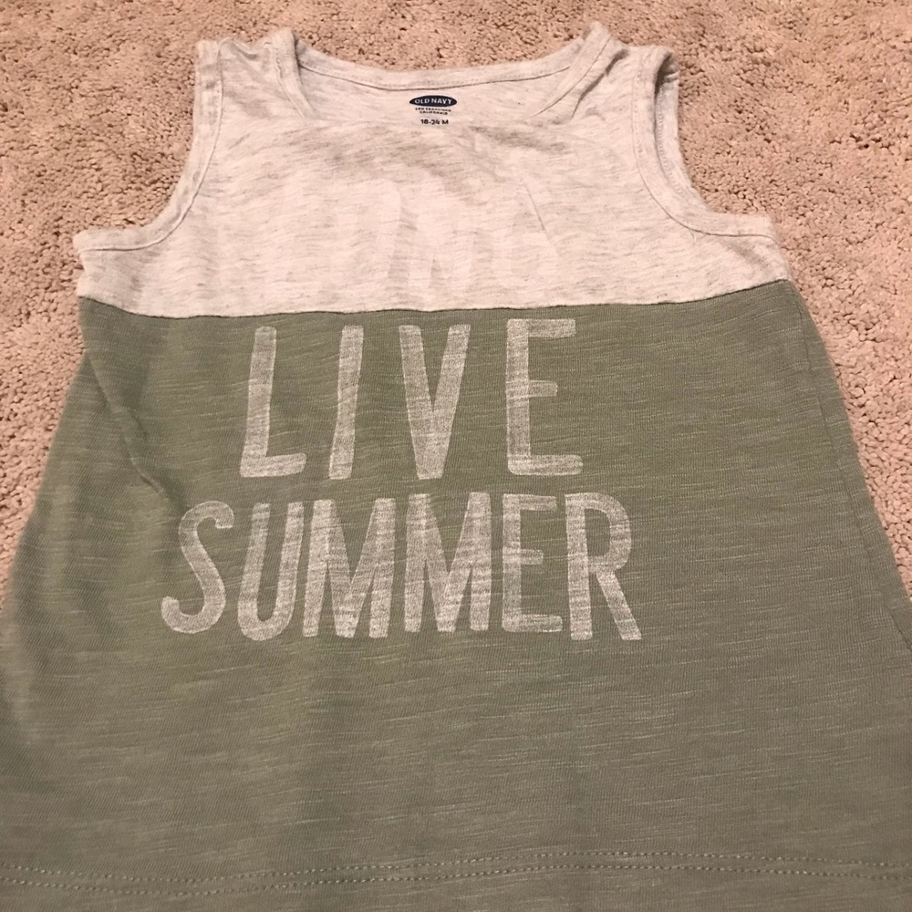 5/10 - Boys Summer Tank, size 18-24